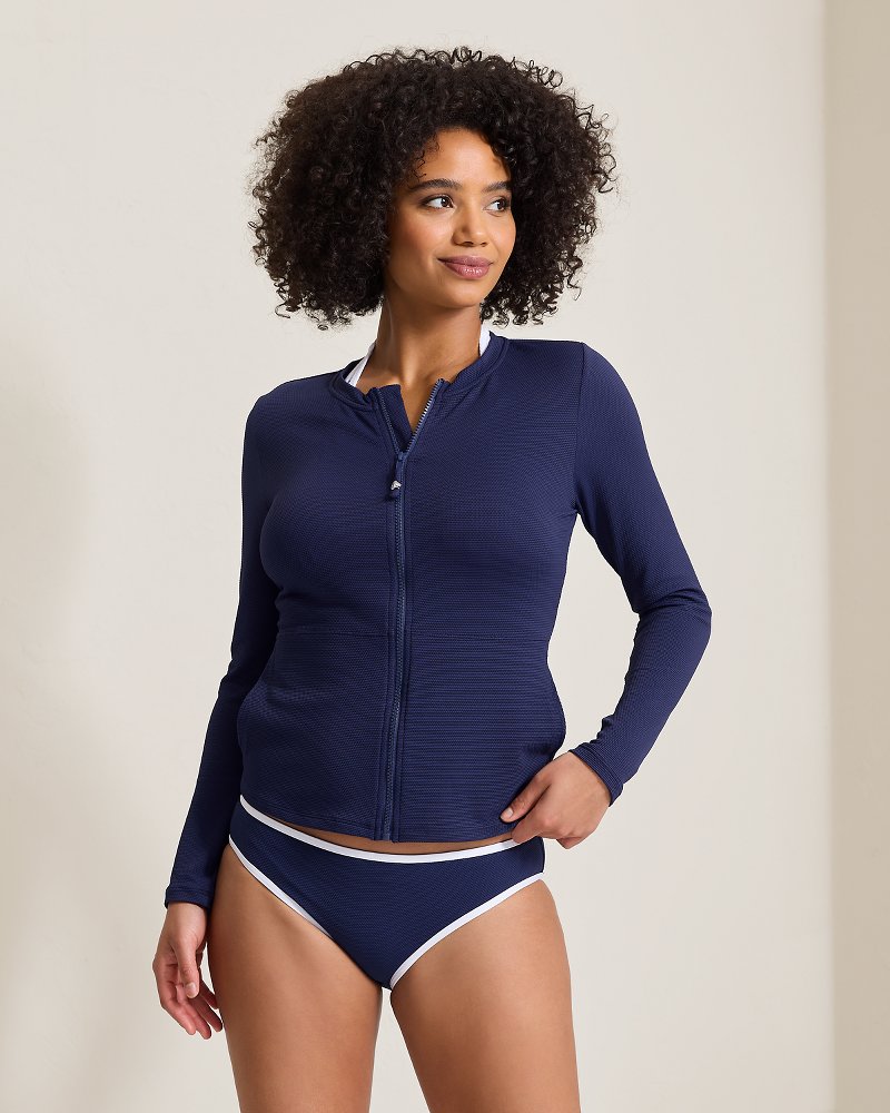 Island Cays Full-Zip Rash Guard