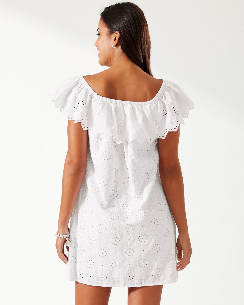 Tommy bahama off the shoulder clearance dress