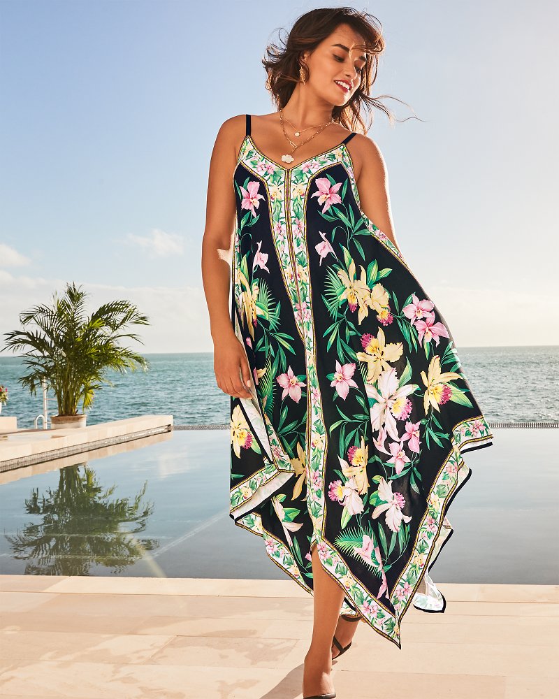 Ginger flowers ruffle store swim dress