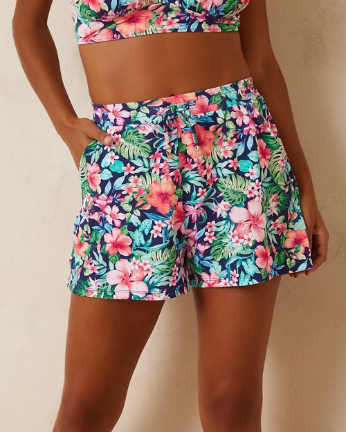 Island Cays Flora Pull-On Shorts