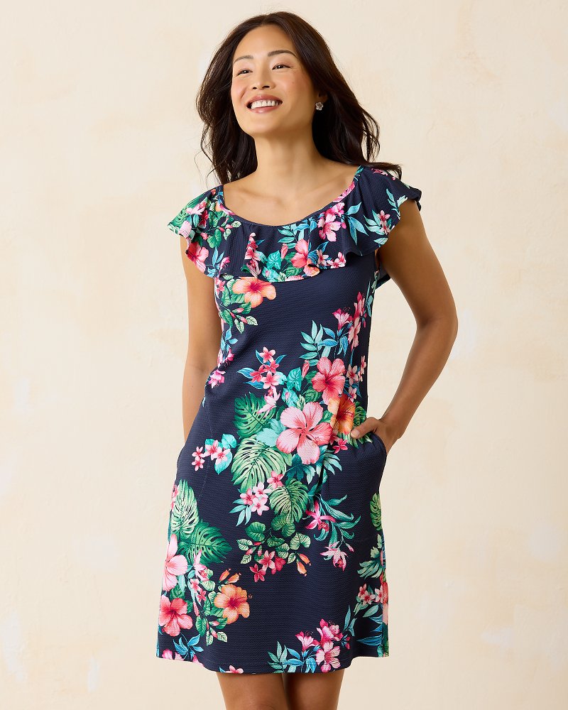 Island Cays Flora Off-the-Shoulder Spa Dress