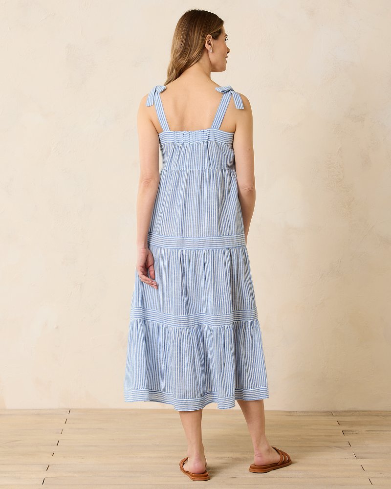 Shoreline Stripe Coverup Dress