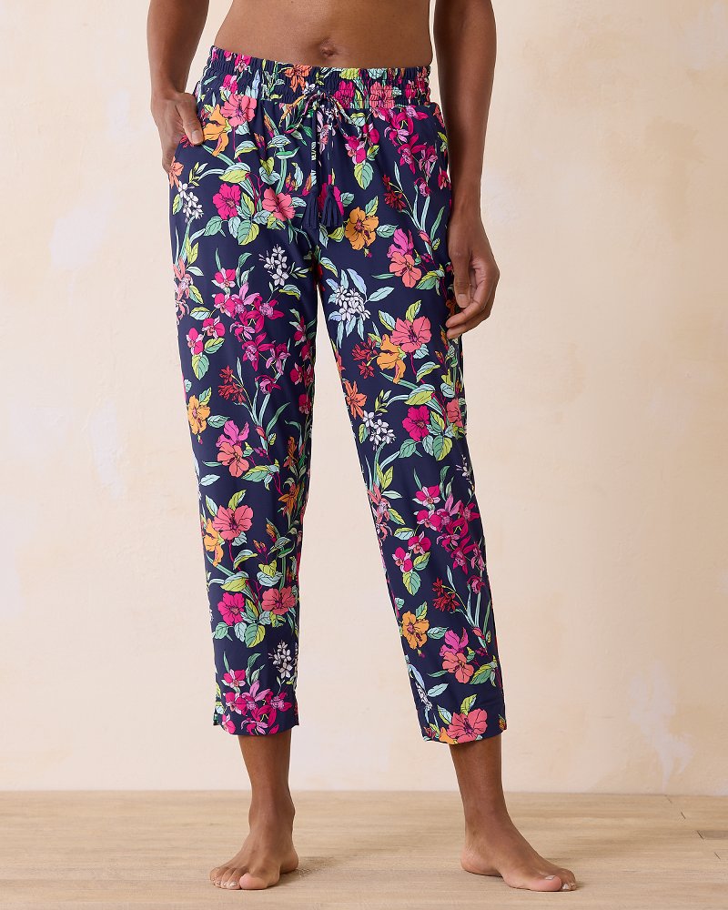 Summer Floral Beach Pants