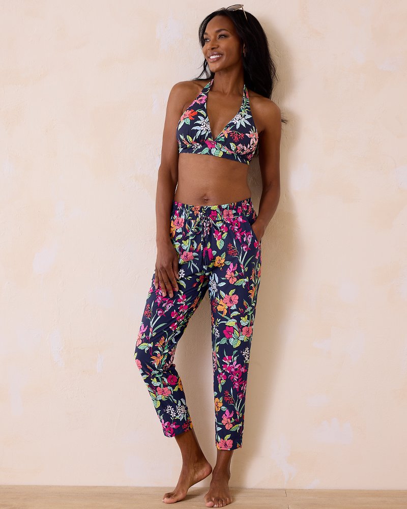 Summer Floral Beach Pants