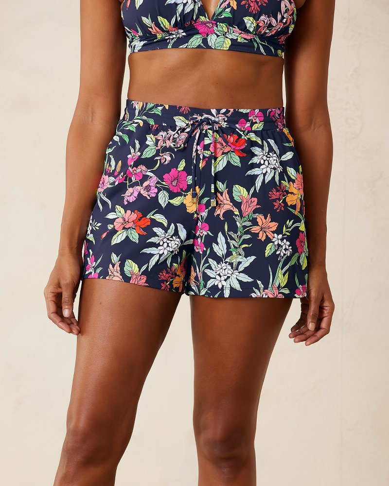 Summer Floral Beach Shorts