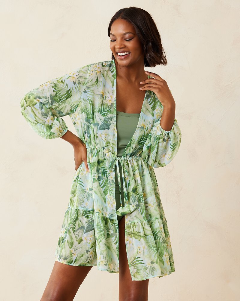 Paradise Fronds Beach Tunic