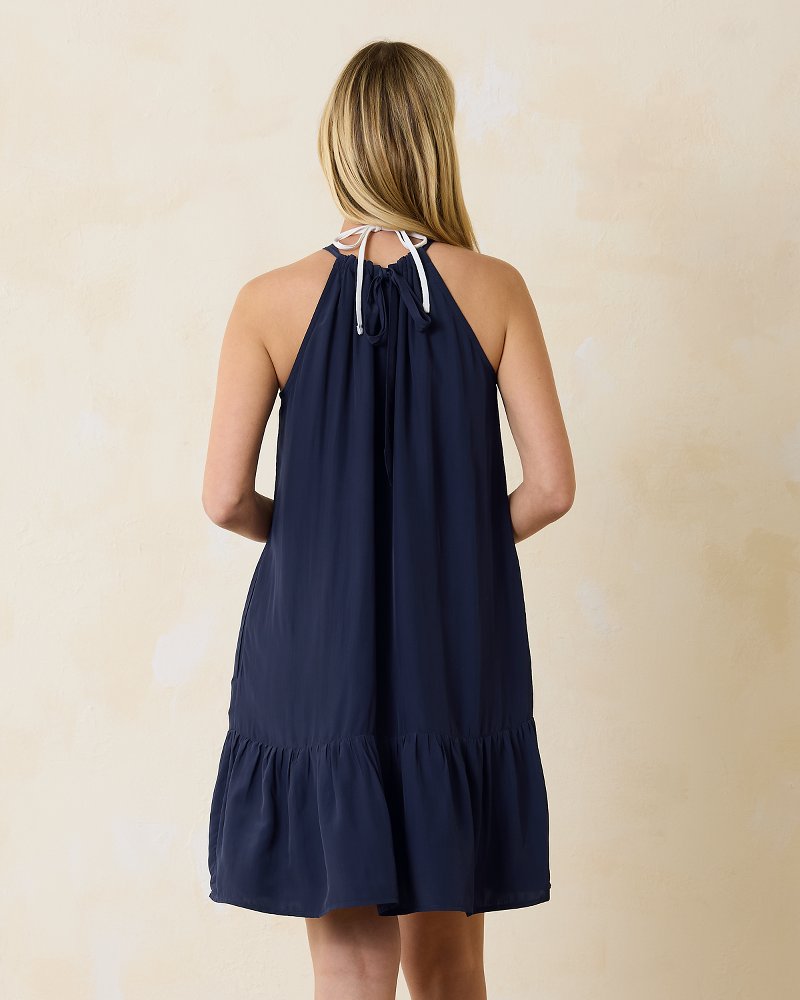 Thumbnail for Calypso Crepe Coverup Dress