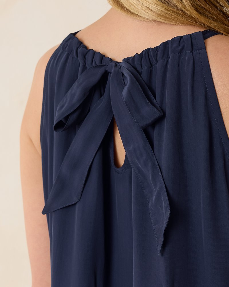 Thumbnail for Calypso Crepe Coverup Dress