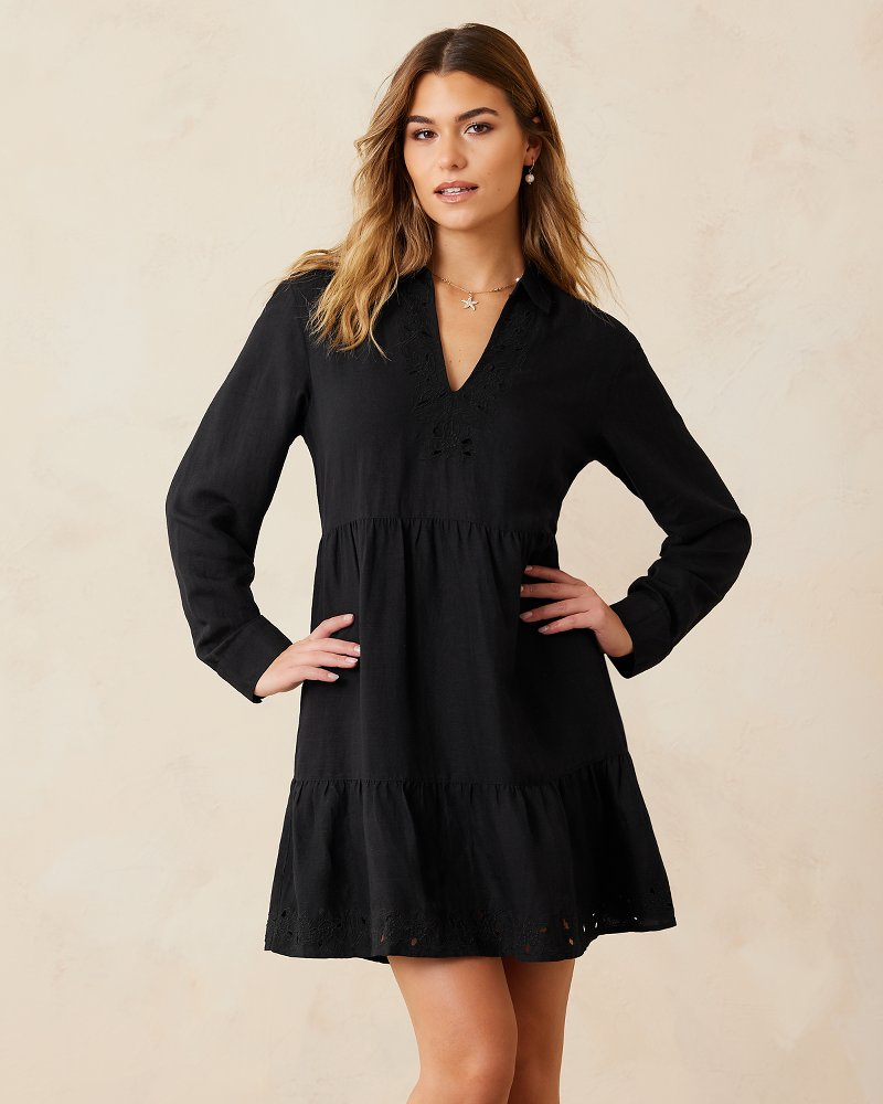 St. Lucia Collared Coverup Dress