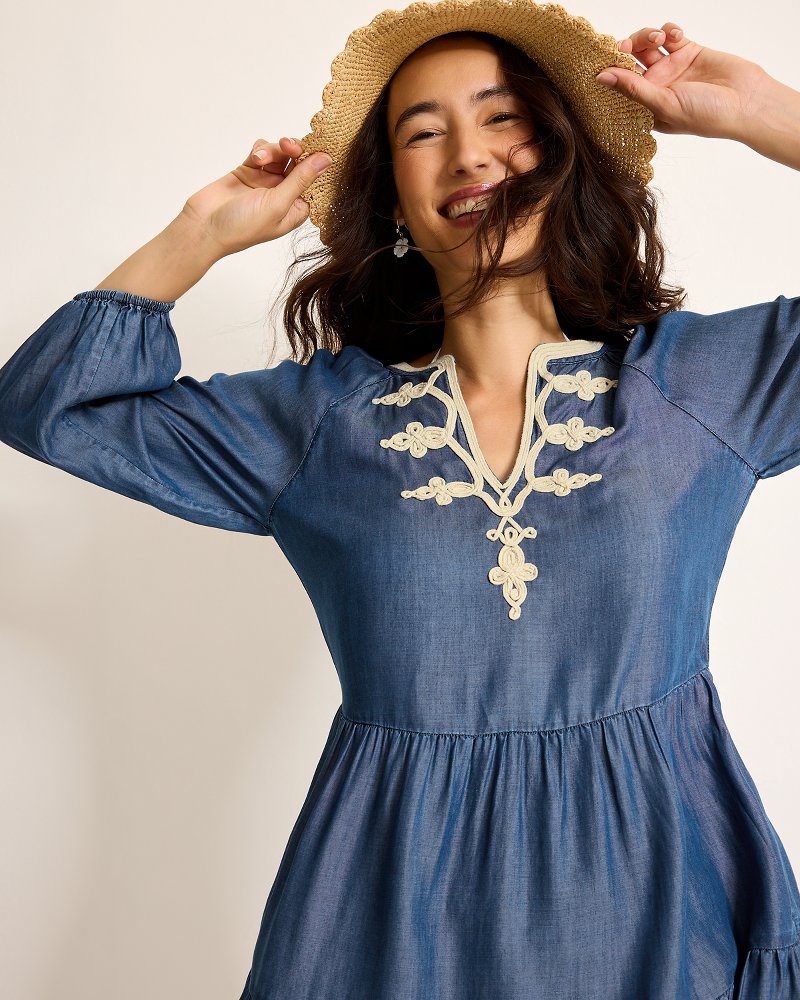 Tommy bahama chambray dress sales
