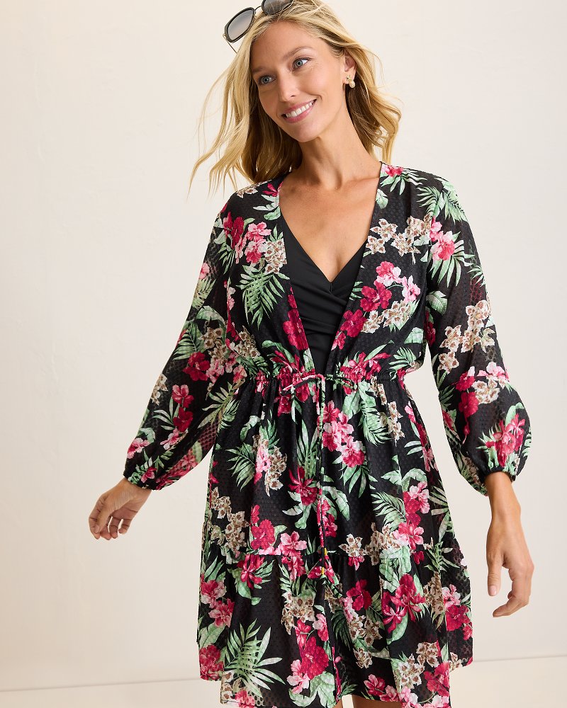 Lily Cat Open Front Beach Tunic