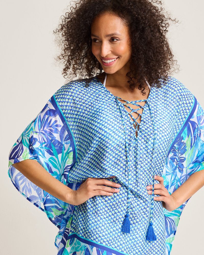 Mosaic Pool Short Beach Tunic