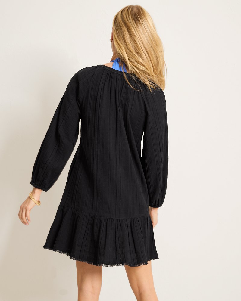 Thumbnail for Mykonos Gauze Coverup Dress