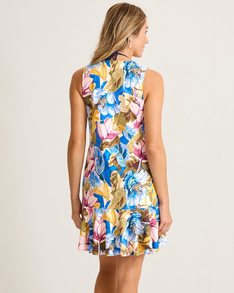 Playa Marbella Split-Neck Spa Dress