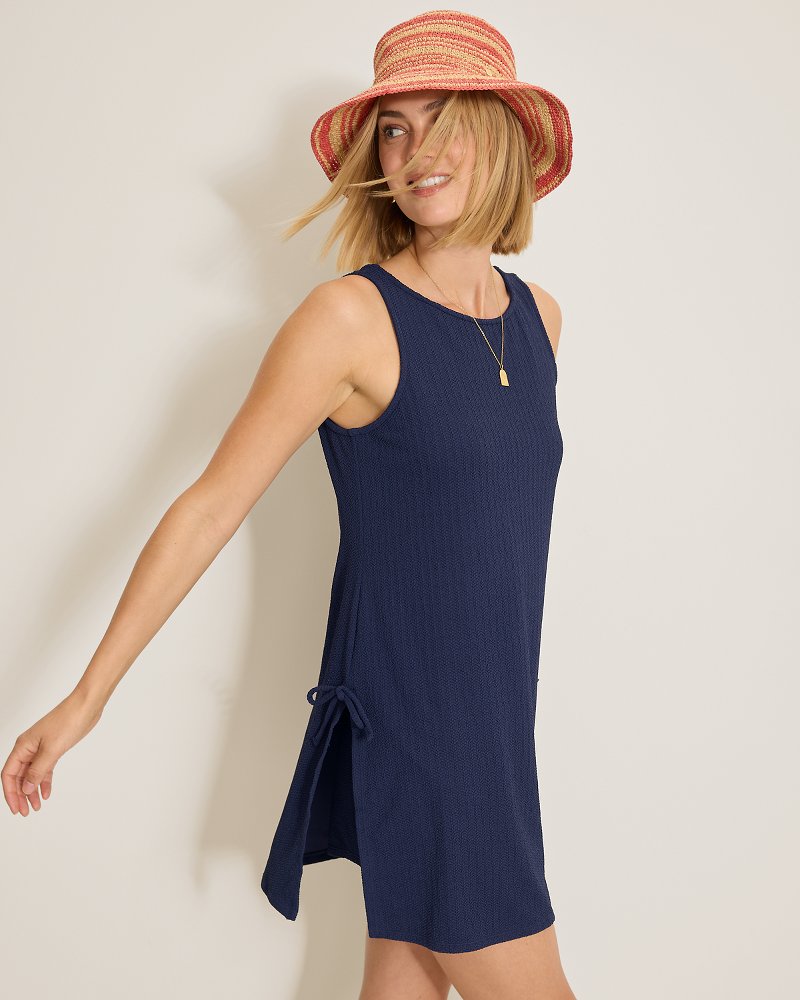 Beachy Waves High-Neck Beach Romper