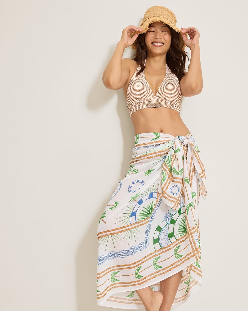 Poolside Palms Pareo