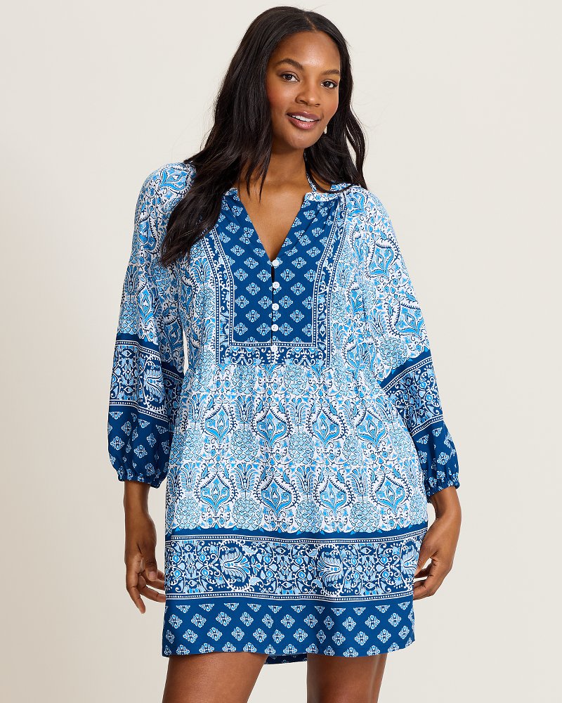 Noble Pineapple Coverup Dress