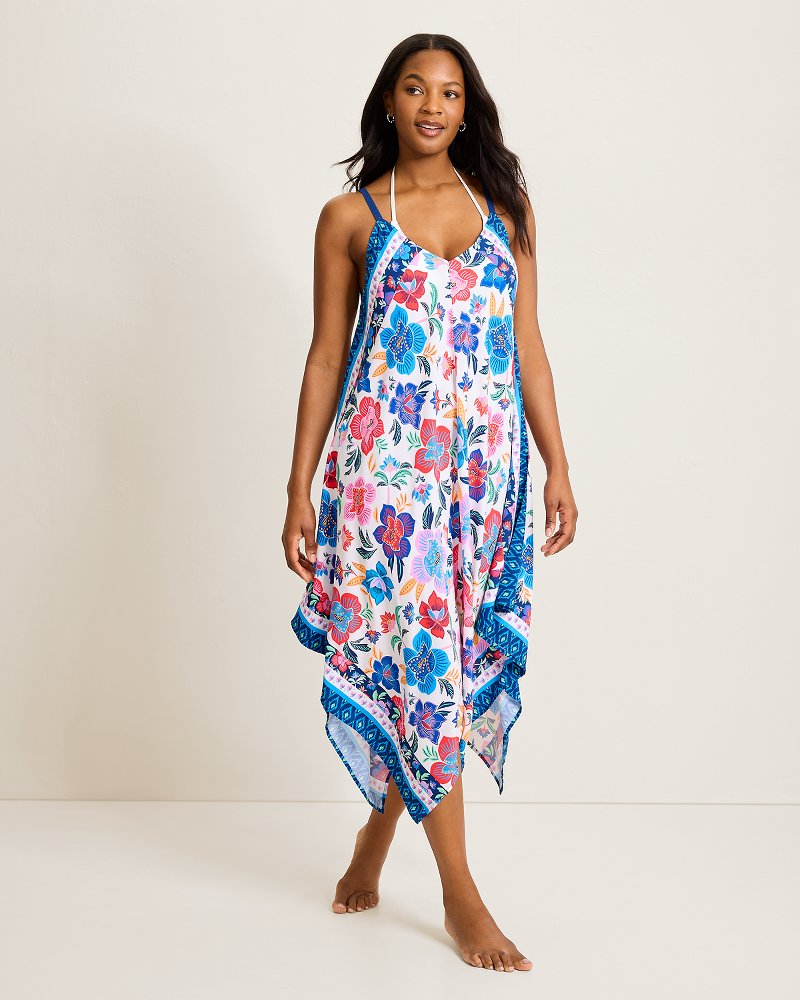 Tropi Flora Scarf Dress
