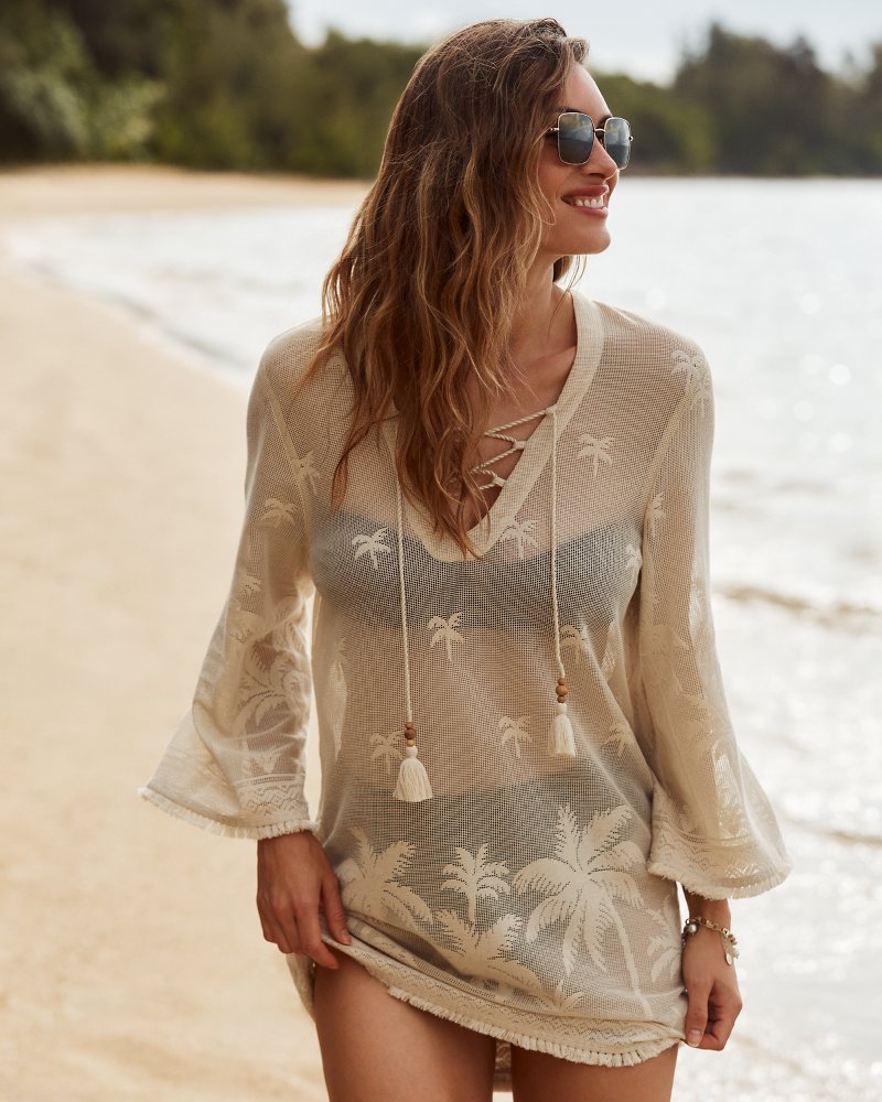 Marina Mesh Beach Tunic