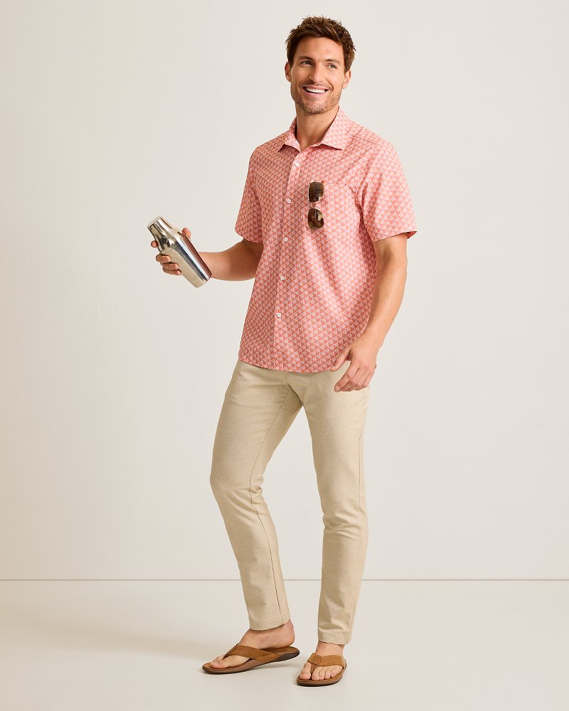 Thumbnail for On Par IslandZone Flat-Front Pants