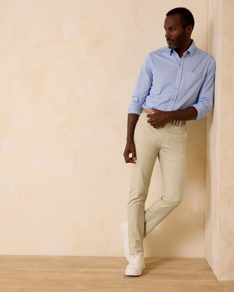 Thumbnail for On Par IslandZone® Flat-Front Pants