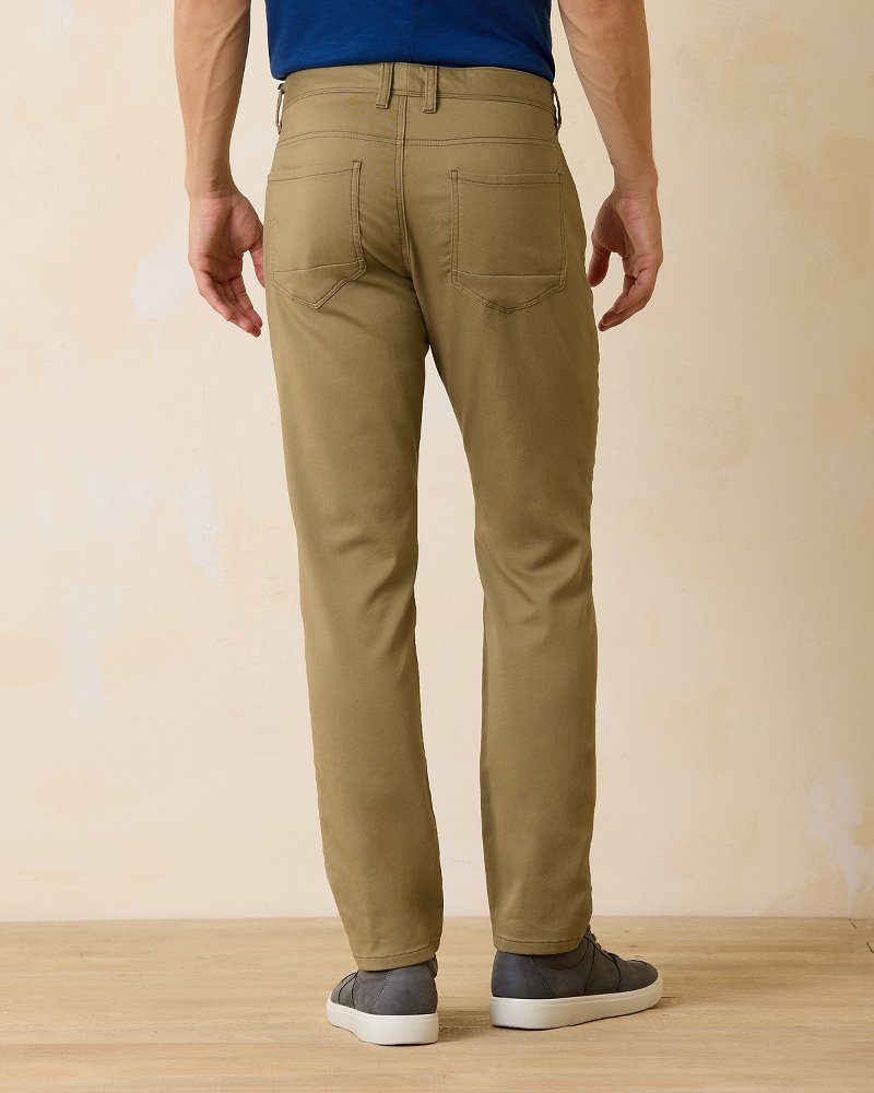 Harbor Point Brushed Cotton 5-Pocket Pants