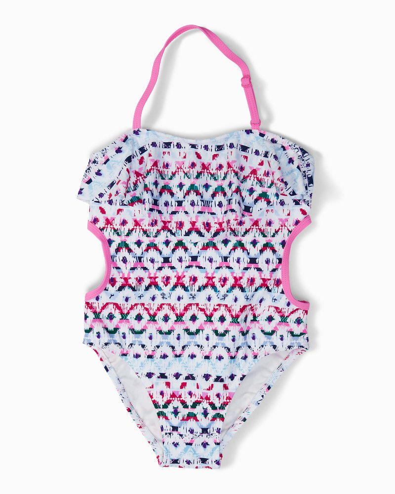 Little Girls' Ikat One-Piece Swimsuit