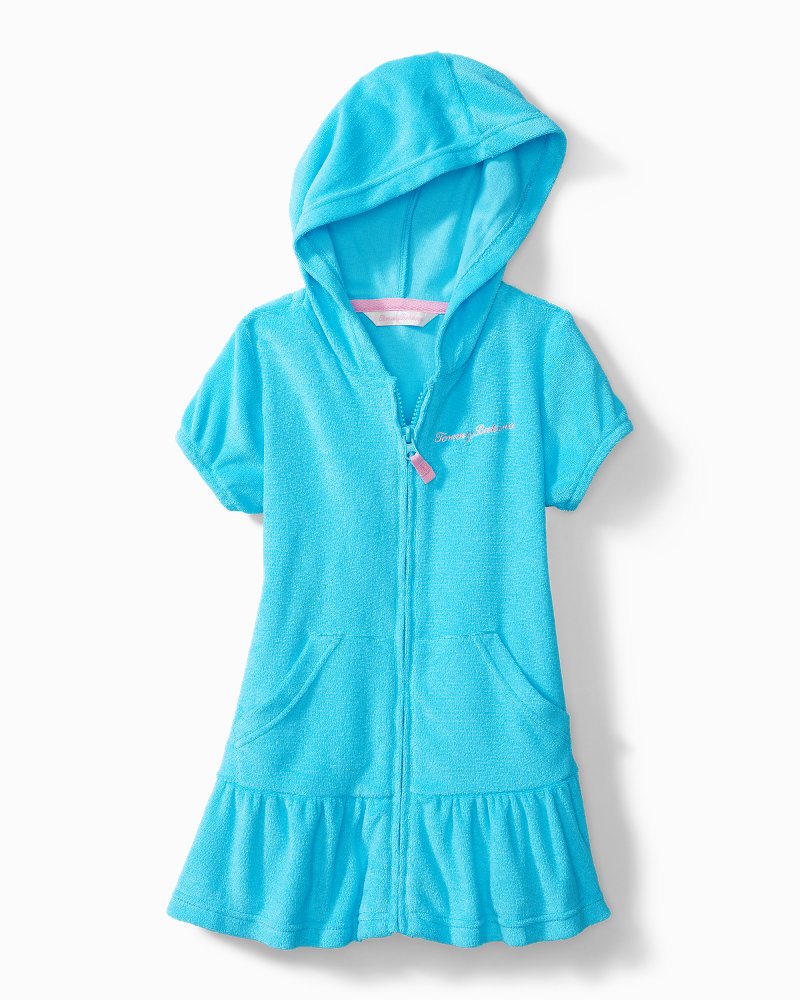 Little Girls' Hoodie Coverup Dress