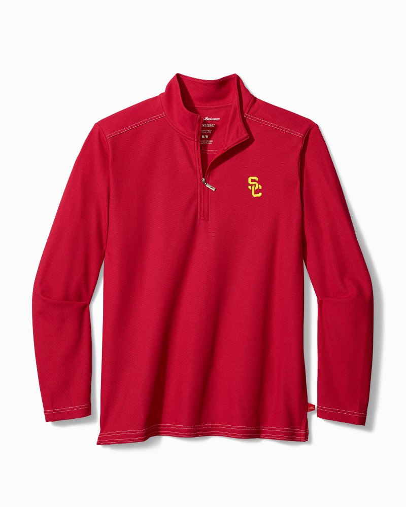 Men's Tommy Bahama White USC Trojans Run Like You Stole It Camp