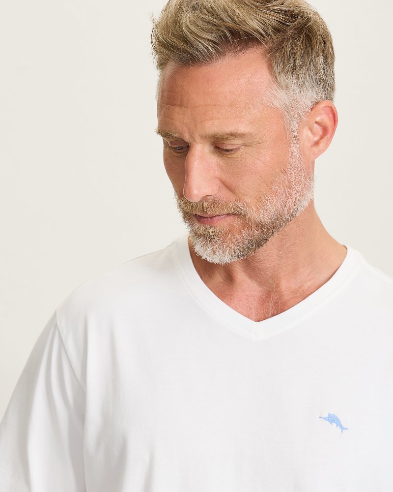 New Bali Skyline V-Neck T-Shirt thumbnail 4