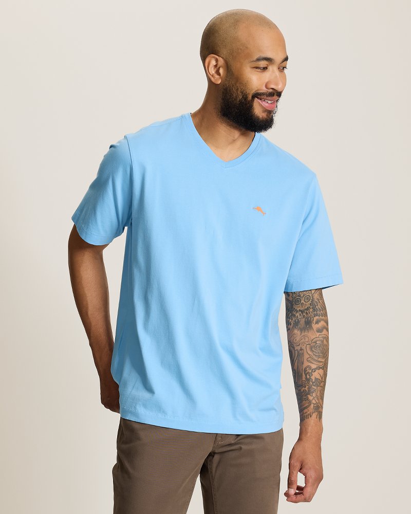 New Bali Skyline V-Neck T-Shirt thumbnail 3