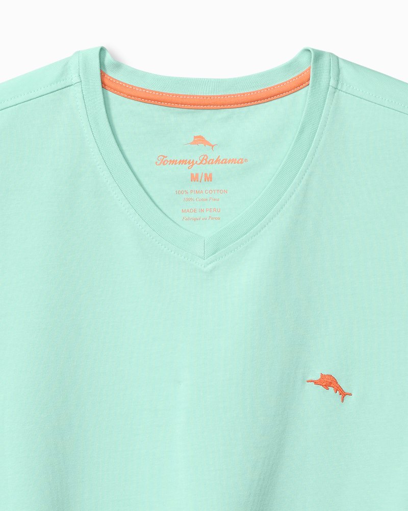 Thumbnail for New Bali Skyline V-Neck T-Shirt