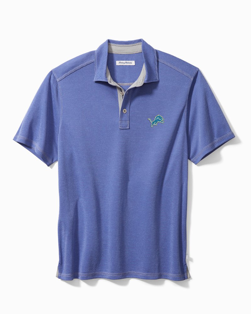 Men's Tommy Bahama Black Detroit Lions Sport Harbor Island