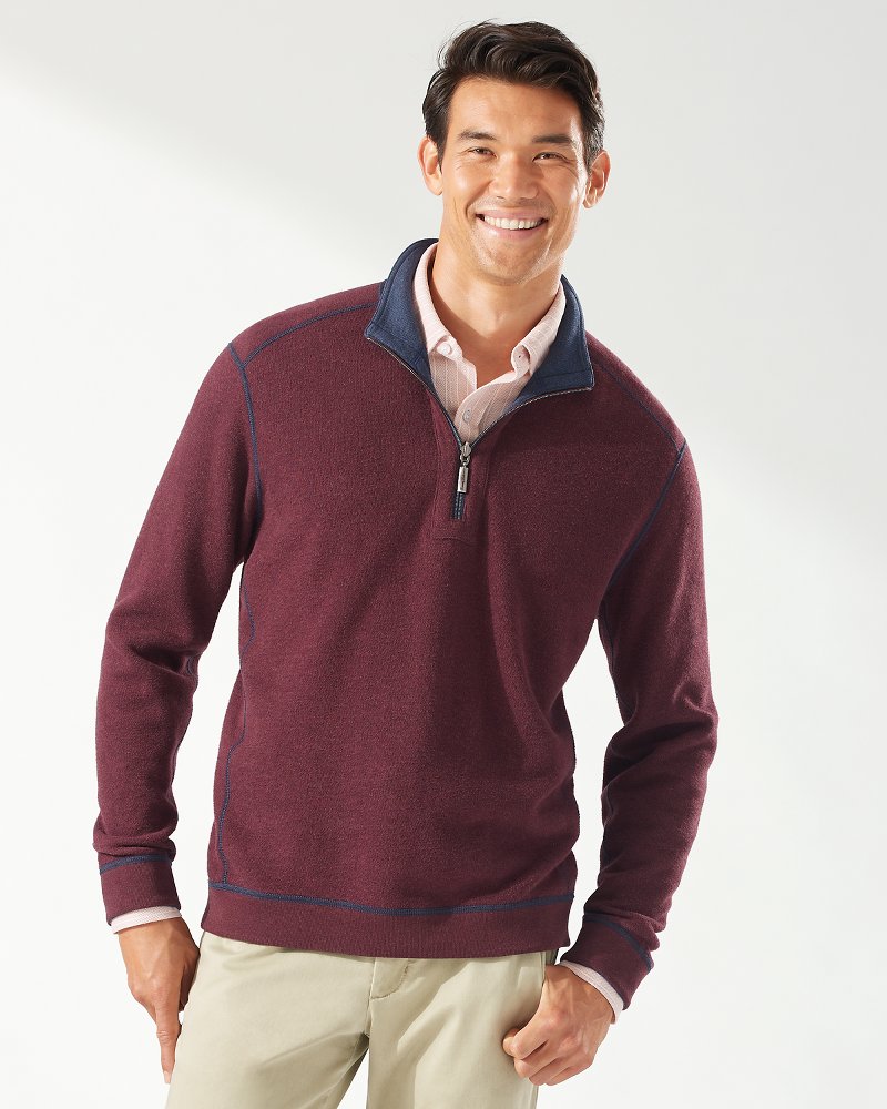 Tommy bahama hotsell reversible pullover