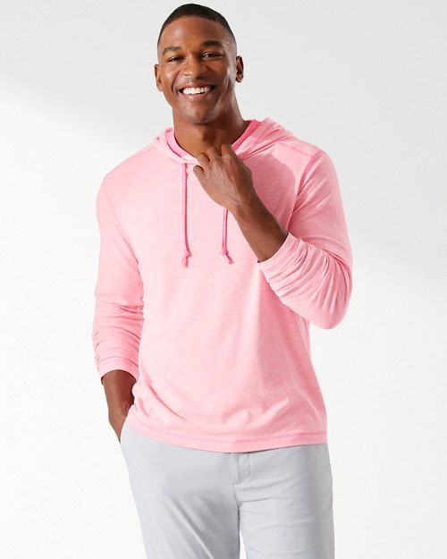 Details about   Tommy Bahama Men’s hoodie sweatshirt Zip front plum raisin M 