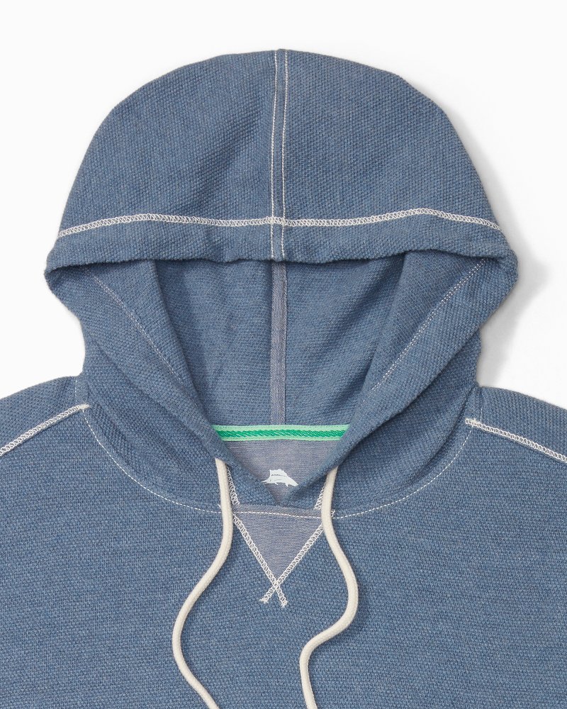 Tommy Bahama Men's La Jolla Hoodie - Captain Heather - Size S