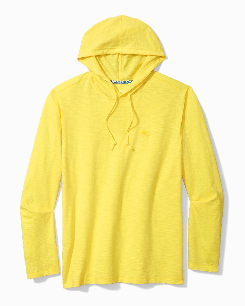 Yellow long hot sale hoodie