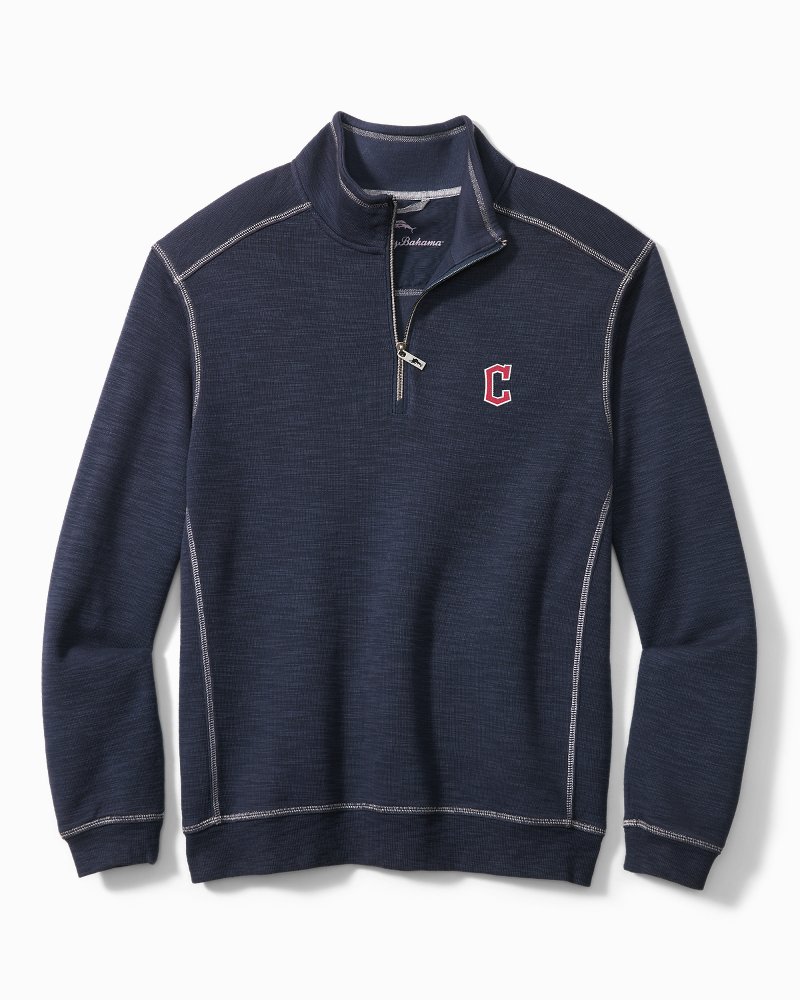 Tommy Bahama Cleveland Indians Baseball Medium Tee Shirt ⚾️ 🌴