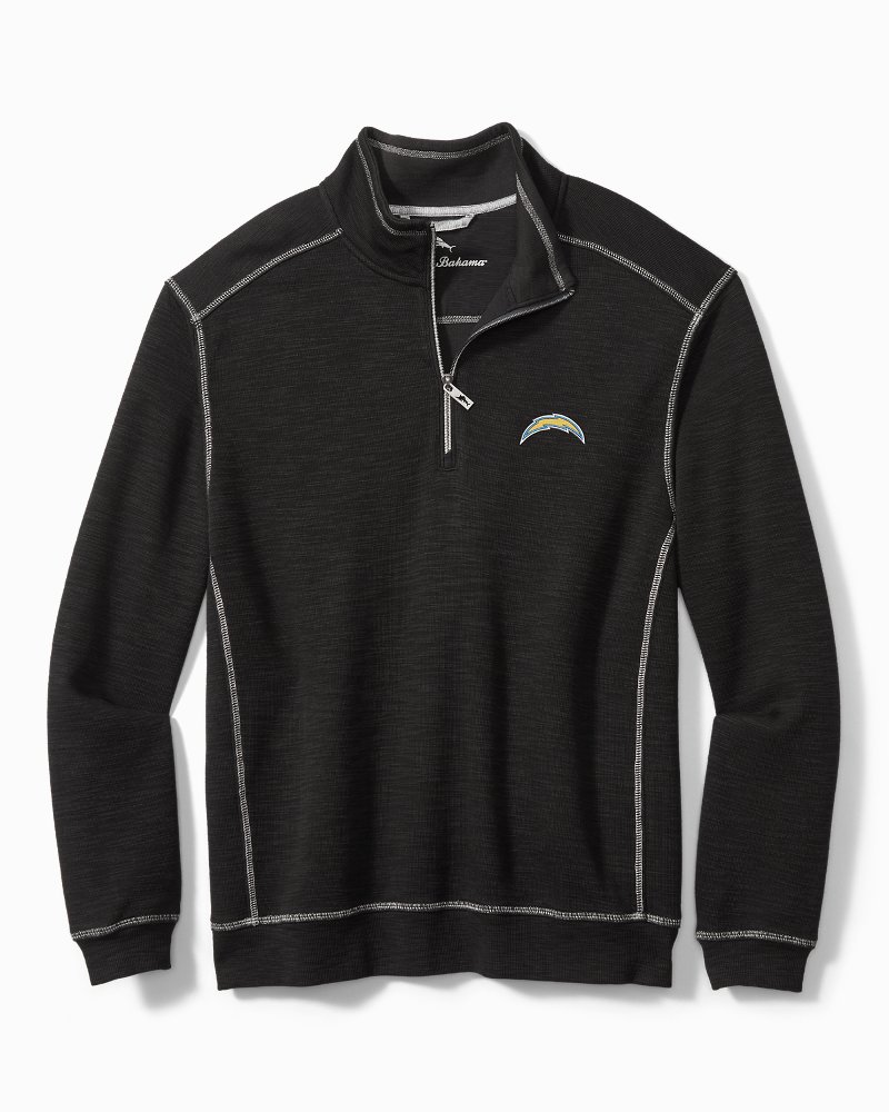 NFL Los Angeles Chargers Boys' Long Sleeve Performance Hooded Sweatshirt - XS