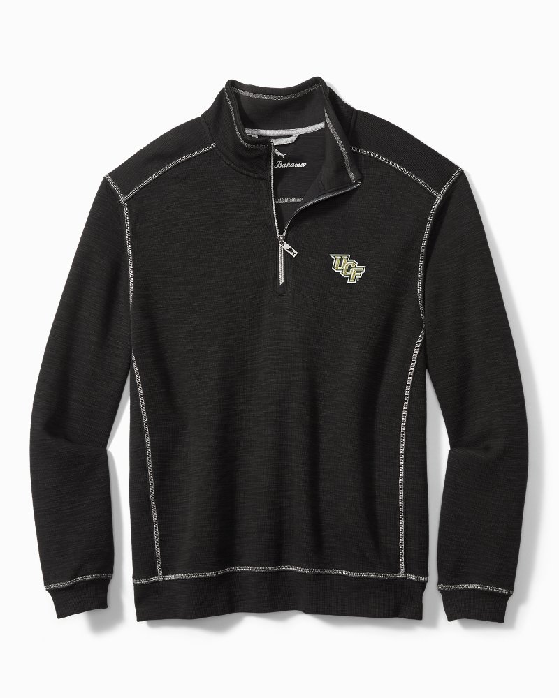 Tommy Bahama Men's NFL Off Side Performance Half-Zip Sweatshirt - Pittsburgh_Steelers - Size M