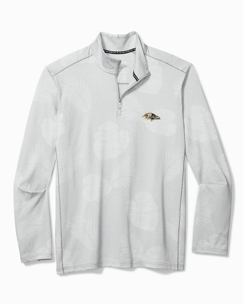 Baltimore Ravens Tommy Bahama Big & Tall Sport Palmetto Palms Polo