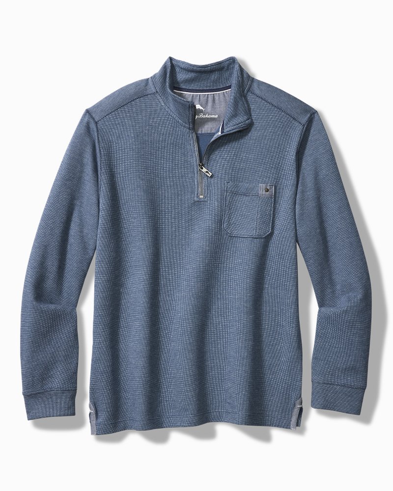 Tommy bahama antigua half cheap zip sweatshirt