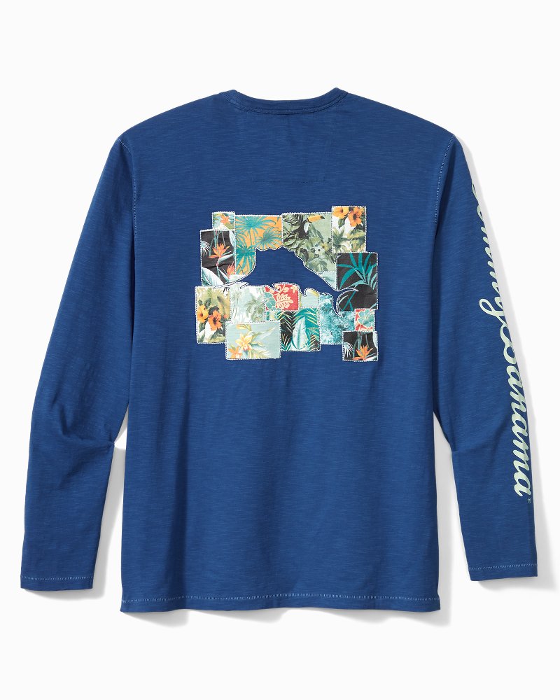 Patchwork in Paradise Lux Long-Sleeve T-Shirt