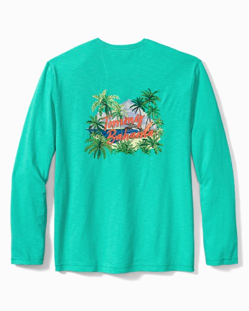 Picture Perfect Palms Lux Long-Sleeve T-Shirt