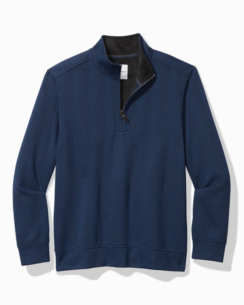 Tommy bahama ben and terry best sale half zip