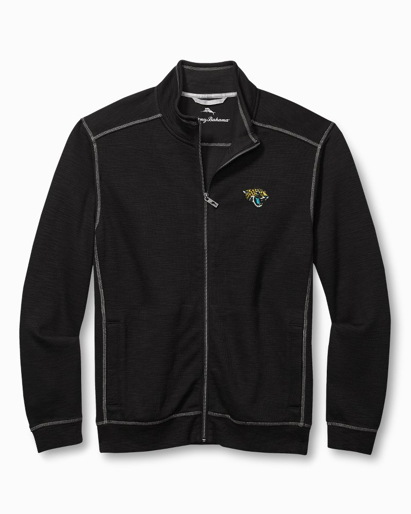 Jacksonville Jaguars Youth Colorblock Full-Zip Hoodie - Black