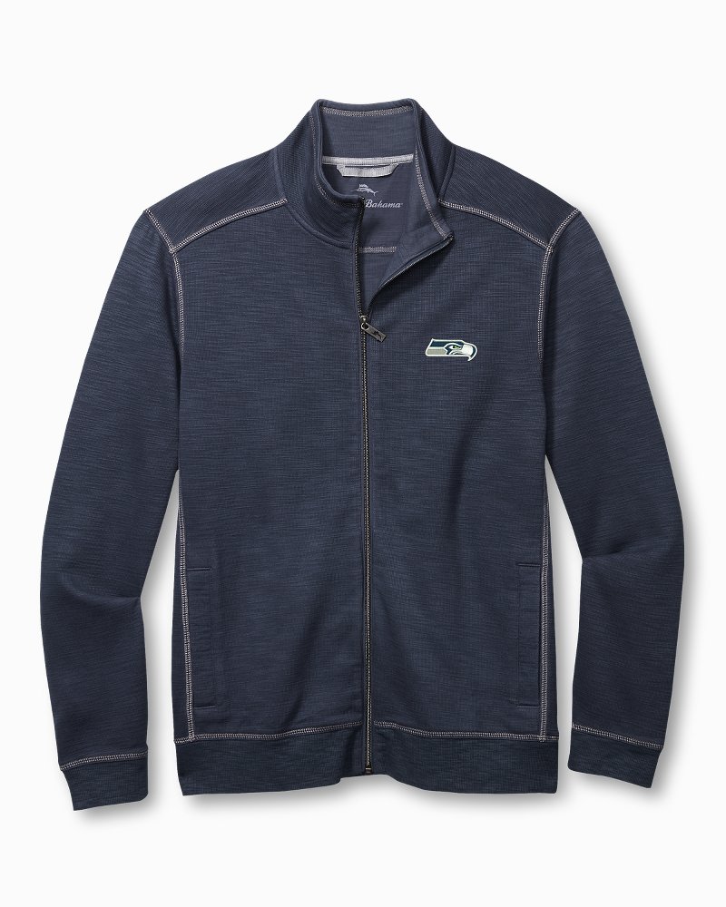 Seattle Seahawks Downtime Short Sleeve Hoodie - Mens