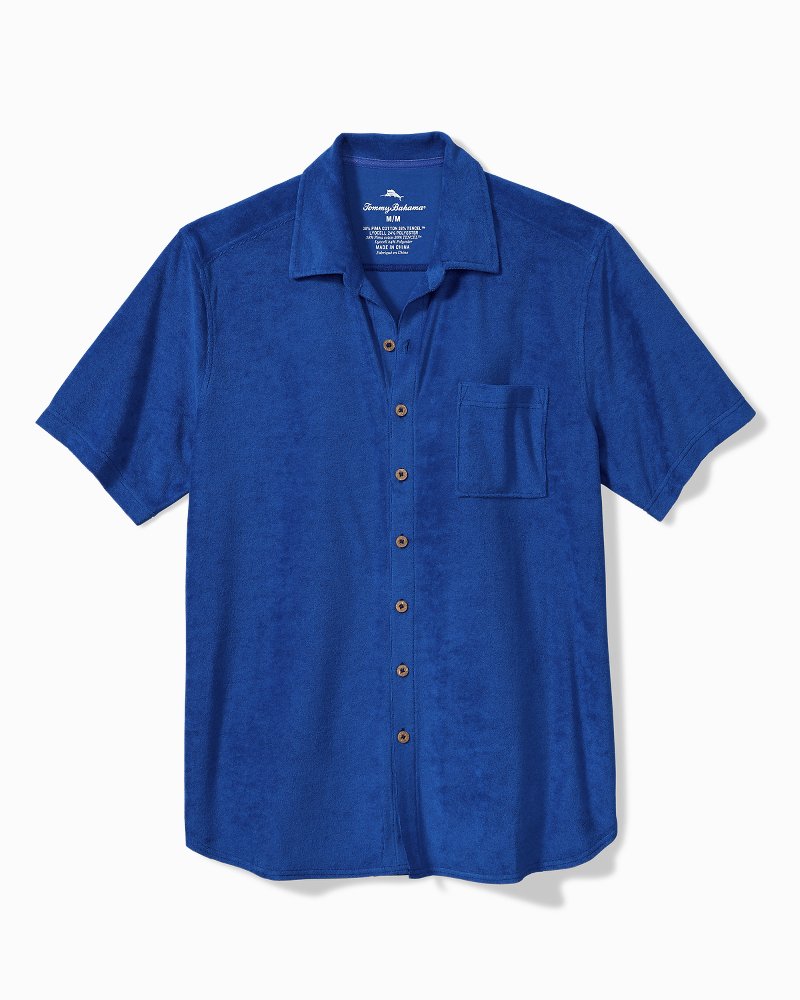 Tommy bahama blue on sale shirt