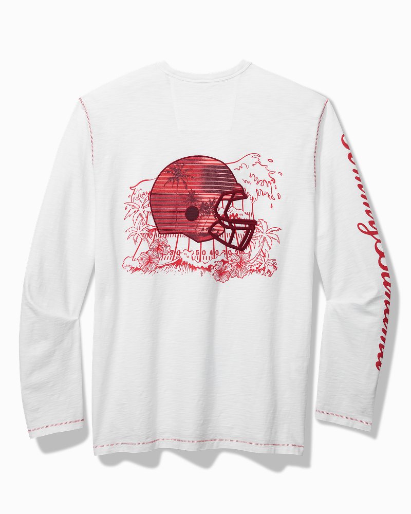 Lids San Francisco 49ers Tommy Bahama Aqua Lush Full-Button Shirt