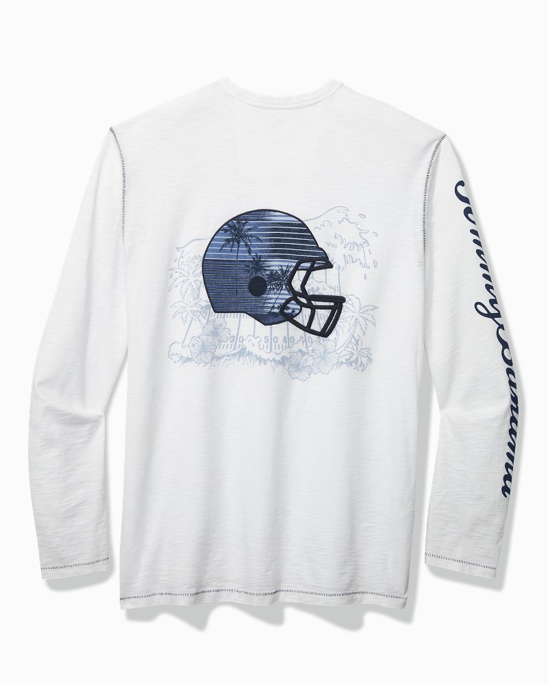 NFL Team Apparel Youth Los Angeles Rams Cover 2 Long Sleeve T-Shirt